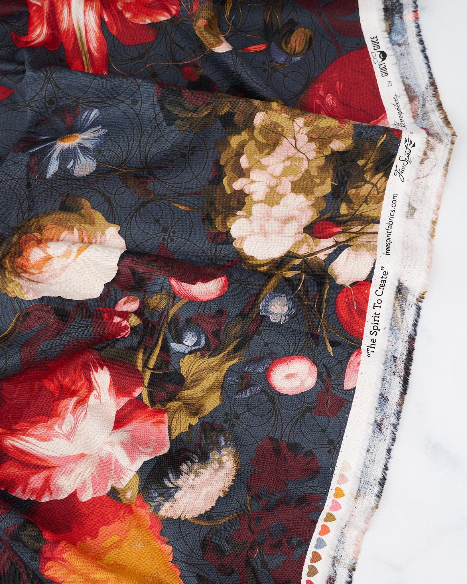 Enrapture in Twilight quilting fabric, part of the Enrapture fabric collection by Giucy Giuce (SKU: PWGG001.TWILIGHT)