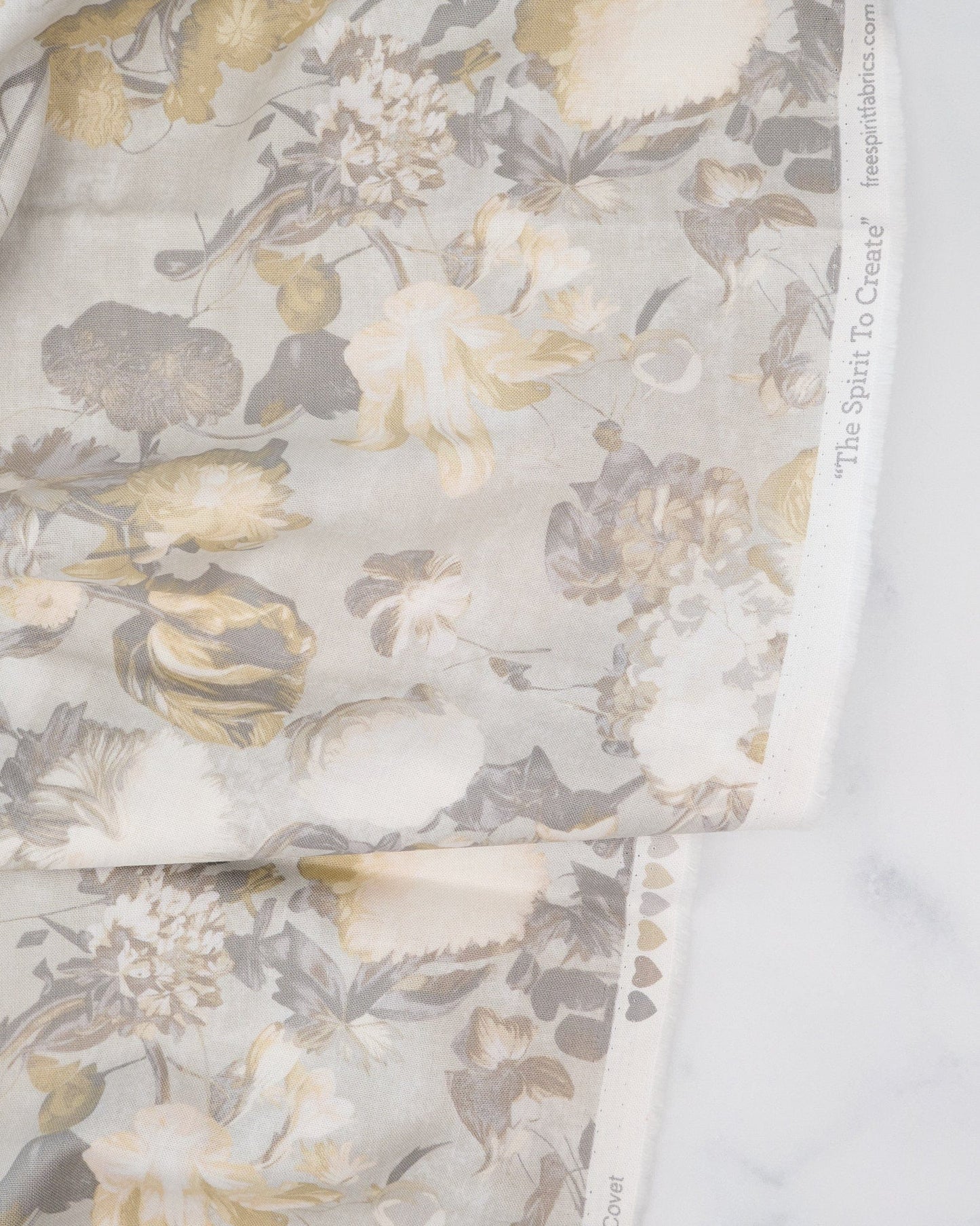 Covet in Hush quilting fabric, part of the Enrapture fabric collection by Giucy Giuce (SKU: PWGG002.HUSH)