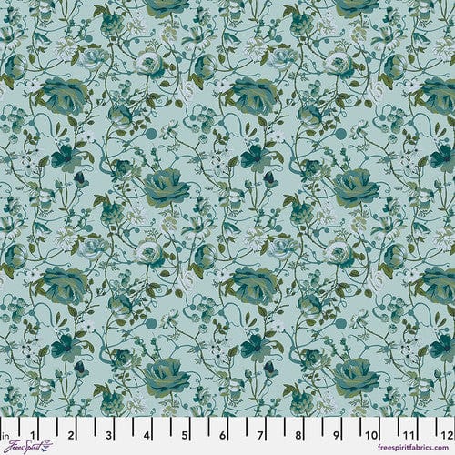 Entwined in Winterberry quilting fabric, part of the Enrapture fabric collection by Giucy Giuce (SKU: PWGG005.WINTERBERRY)