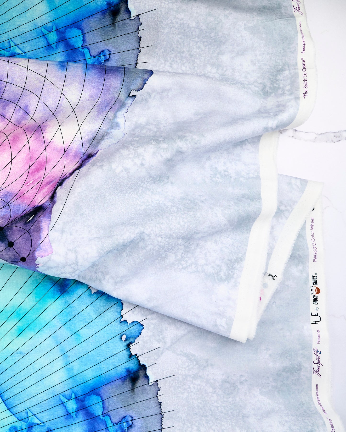 Color Wheel 36" x 44" Panel - Hue by Giucy Giuce