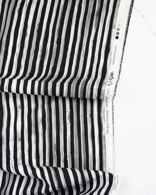 Streaks in Xray - Hue by Giucy Giuce - Half Yard Fabric
