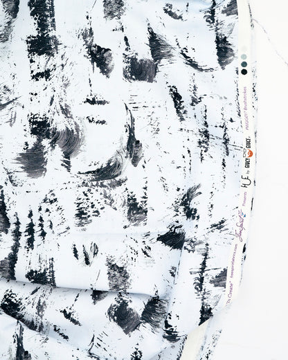 Brushstrokes in Stone - Hue by Giucy Giuce - Half Yard Fabric