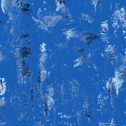 Brushstrokes in True Blue quilting fabric, part of the Hue fabric collection by Giucy Giuce (SKU: PWGG017.TRUEBLUE)
