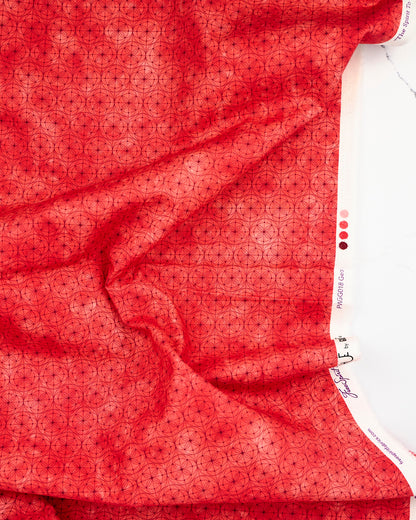 Geo in Cherry - Hue by Giucy Giuce - Half Yard Fabric