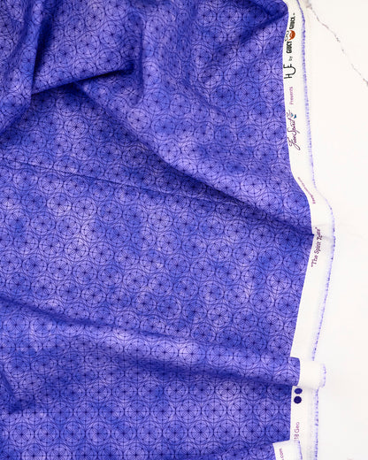 Geo in Indigo - Hue by Giucy Giuce - Half Yard Fabric