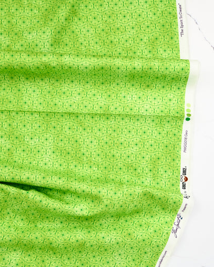 Geo in Lime - Hue by Giucy Giuce - Half Yard Fabric