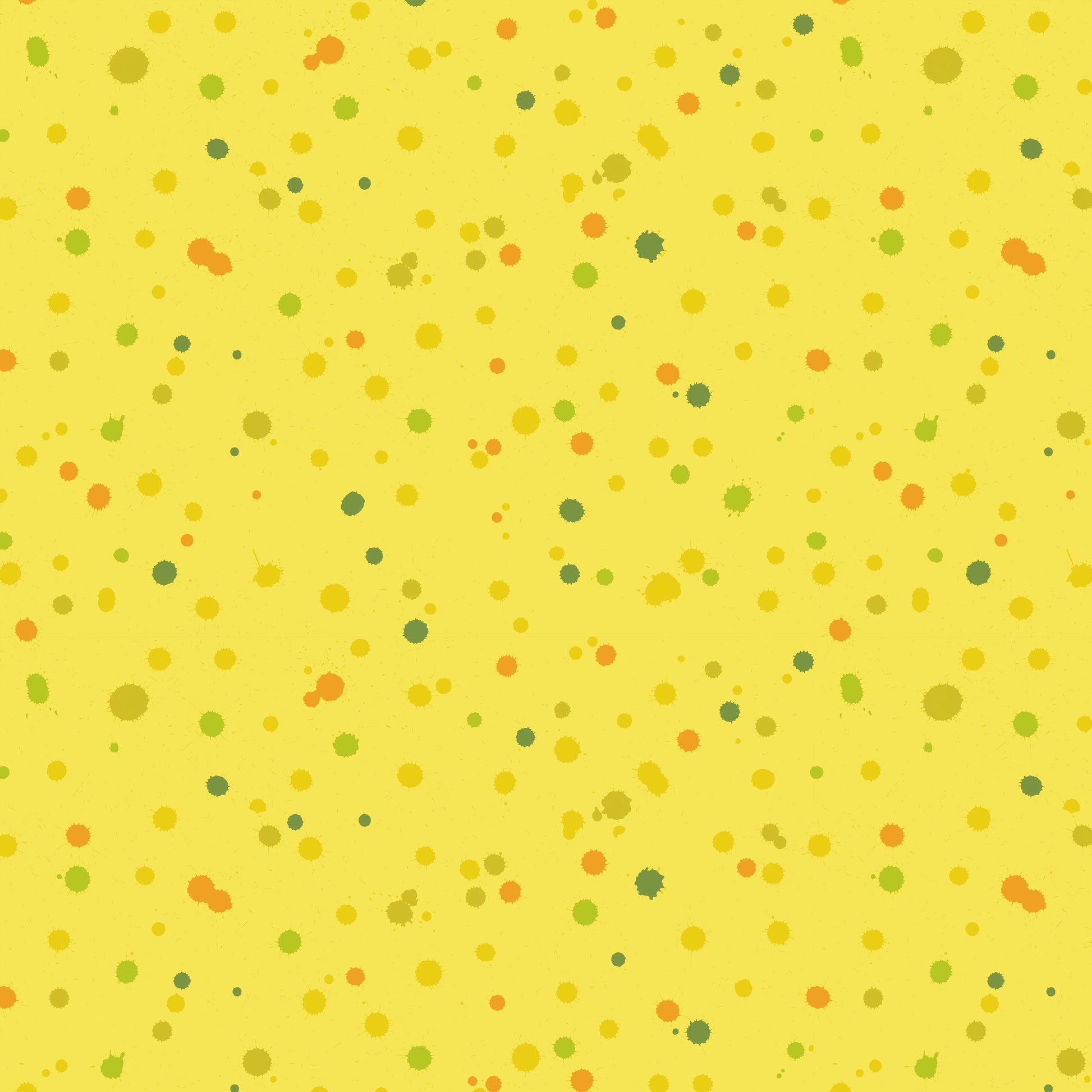 Drops in Canary quilting fabric, part of the Hue fabric collection by Giucy Giuce (SKU: PWGG019.CANARY)