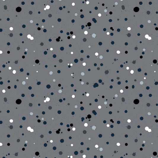 Drops in Stone quilting fabric, part of the Hue fabric collection by Giucy Giuce (SKU: PWGG019.STONE)