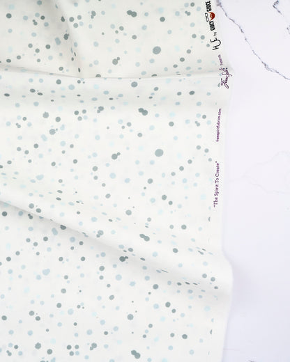 Drops in Whisper - Hue by Giucy Giuce - Half Yard Fabric