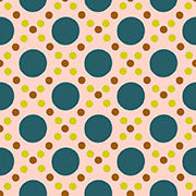 Tchotchkes - Spot in Peachy - Giucy Giuce - PWGG024.PEACHY - Half Yard (Preorder)