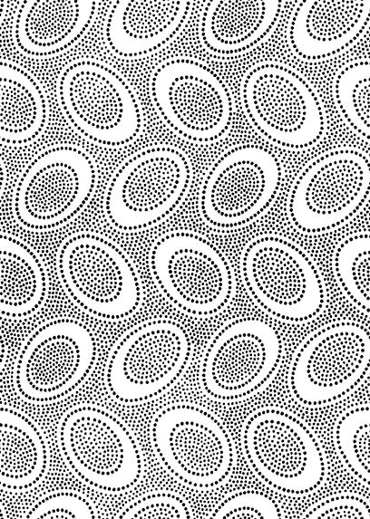 Aboriginal Dot in White - Kaffe Fassett Collective - Half Yard