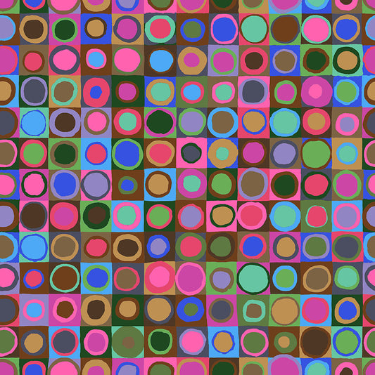 Tiddlywinks in Emerald - Kaffe Fassett Collective - Half Yard