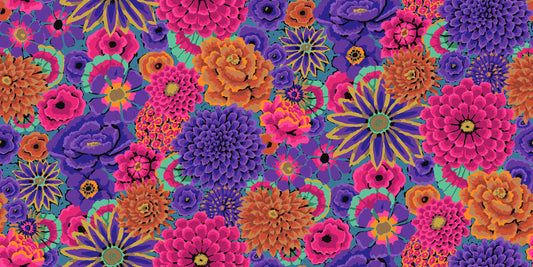 Enchanted in Purple - Kaffe Fassett Collective - Half Yard