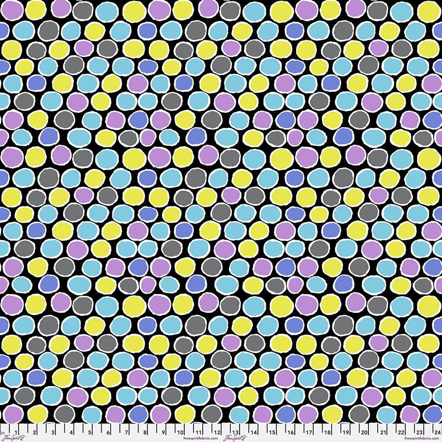 Penny-wise in Contrast quilting fabric, part of the Kaffe Fassett Collective fabric collection by Kaffe Fassett (SKU: PWGP206.CONTRAST)