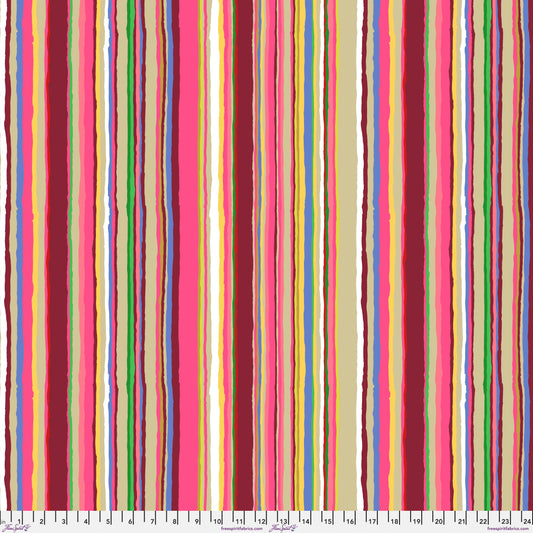 Echo Stripe in Magenta quilting fabric, part of the Kaffe Fassett Collective February 2026 fabric collection (SKU: PWGP209.MAGENTA)