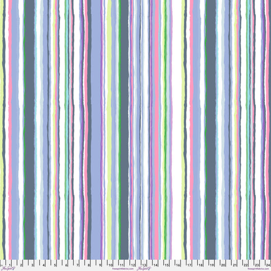 Echo Stripe in Pastel quilting fabric, part of the Kaffe Fassett Collective February 2026 fabric collection (SKU: PWGP209.PASTEL)
