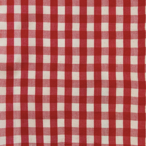 Picnic Wovens 2 - Gingham in Tomato - Suzy Quilts - PWOV2-6010 - Half Yard (Preorder)