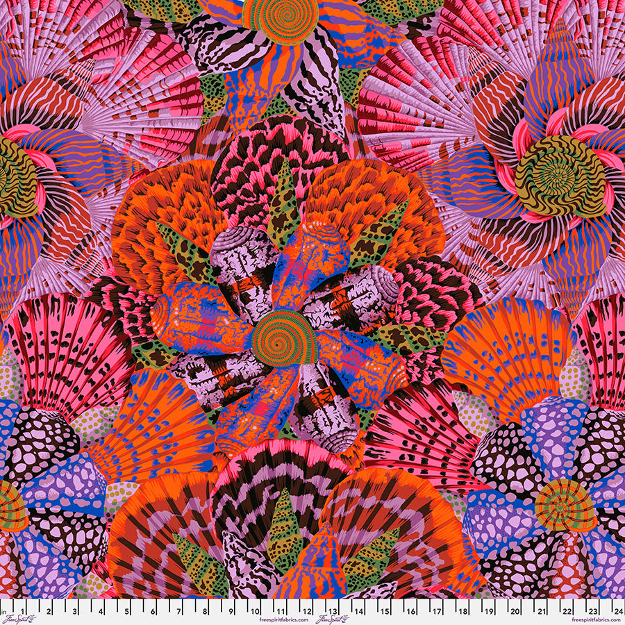 Sailor Valentine in Red - Philip Jacobs for the Kaffe Fassett Collective