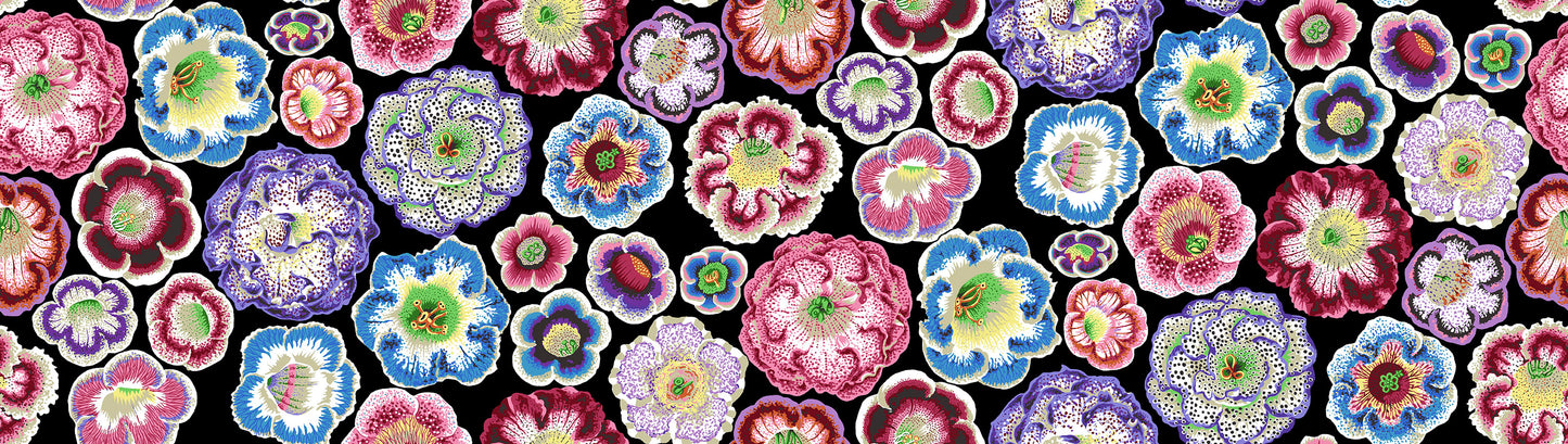 Helen in Black - Kaffe Fassett Collective - Half Yard