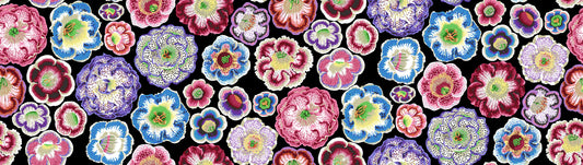 Helen in Black - Kaffe Fassett Collective - Half Yard