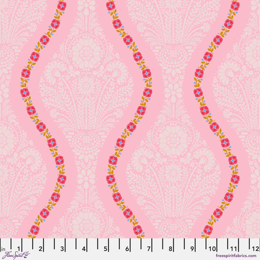 Bejeweled in Pink quilting fabric, part of the Market Days fabric collection by Stacy Peterson (SKU: PWST043.PINK)