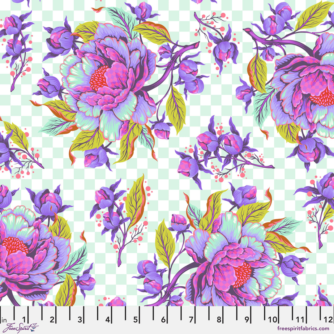 Untamed - Peony for Your Thoughts in Nova - Tula Pink - PWTP235.NOVA - Half Yard