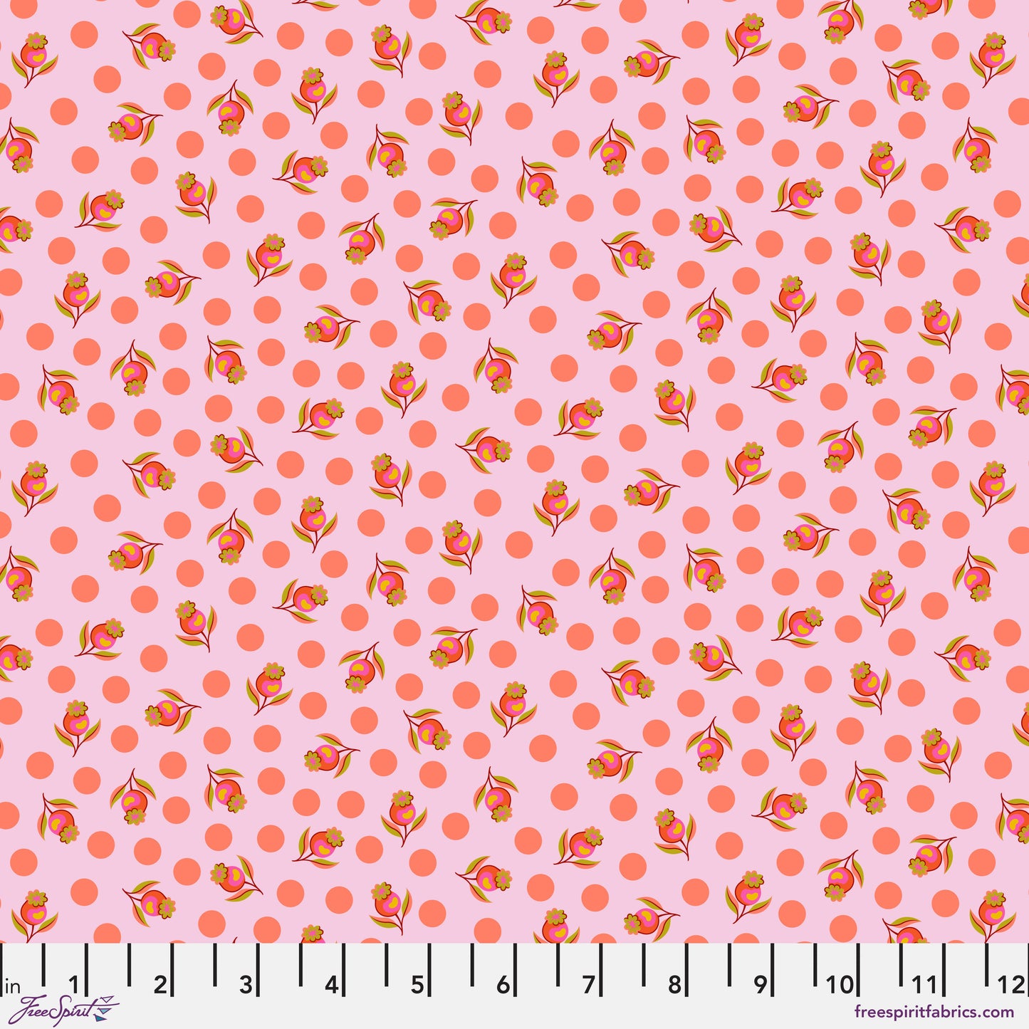  Untamed - Impending Bloom in Lunar - Tula Pink - PWTP239.LUNAR - Half Yard