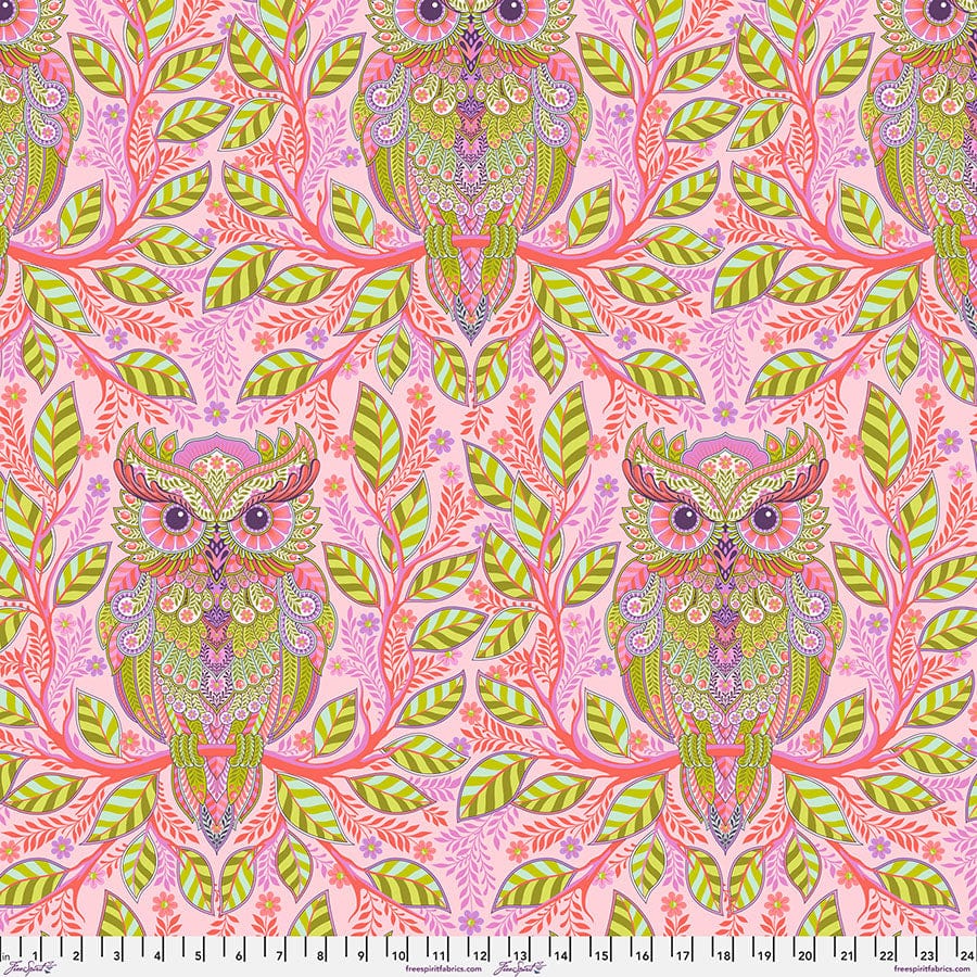 Full Moon Forest II - Hootie Patootie in Honey - Tula Pink - PWTP244.HONEY - Half Yard