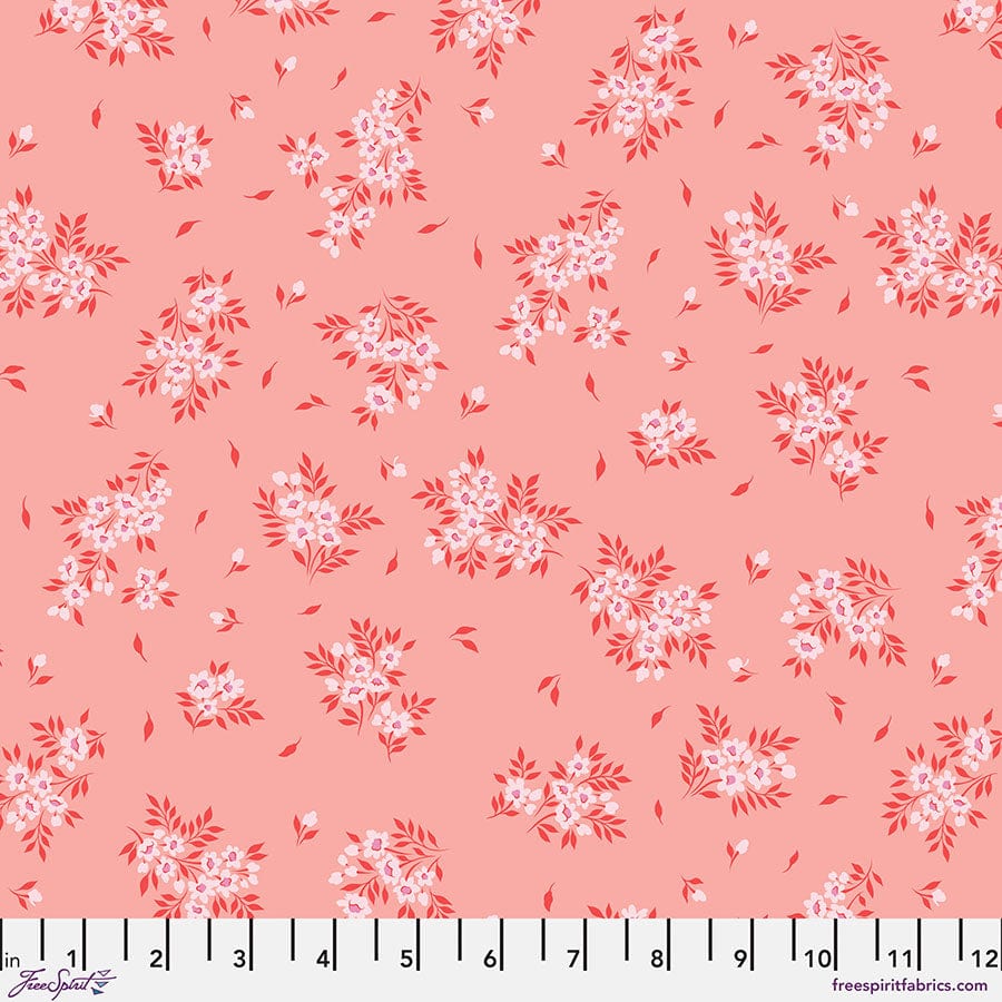 True Colors 2025 - What a Ditz in Peachy Keen - Tula Pink - PWTP253.PEACHYKEEN - Half Yard