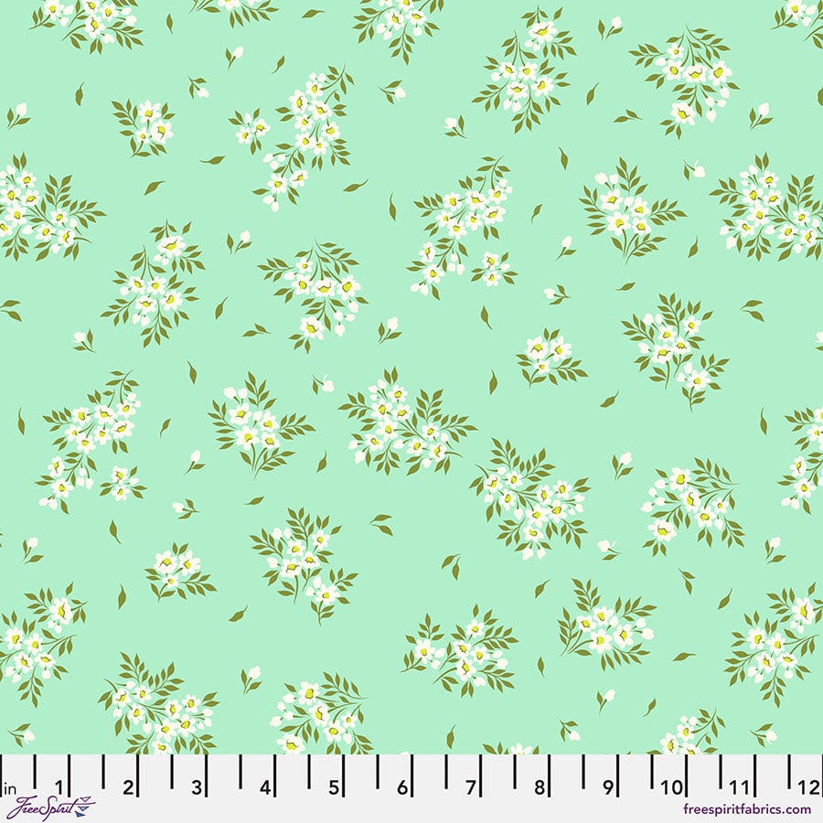 True Colors 2025 - What a Ditz in Spearmint - Tula Pink - PWTP253.SPEARMINT - Half Yard