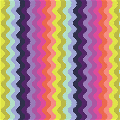 Wave Rider quilting fabric, part of the Floral Reef fabric collection by Tula Pink (SKU: PWTP272.DEEPDIVE)