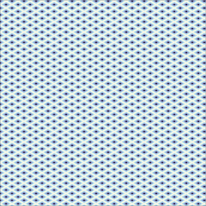 Lighthouse Windows in Marine quilting fabric, part of the Floral Reef fabric collection by Tula Pink (SKU: PWTP273.MARINE)