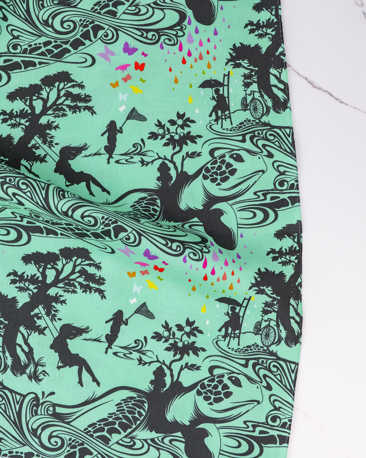 Turtle Bay - Prince Charming Déjà Vu by Tula Pink - Half Yard Fabric (Preorder)