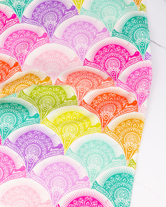 Snail Scallop - Prince Charming Déjà Vu by Tula Pink - Half Yard Fabric (Preorder)