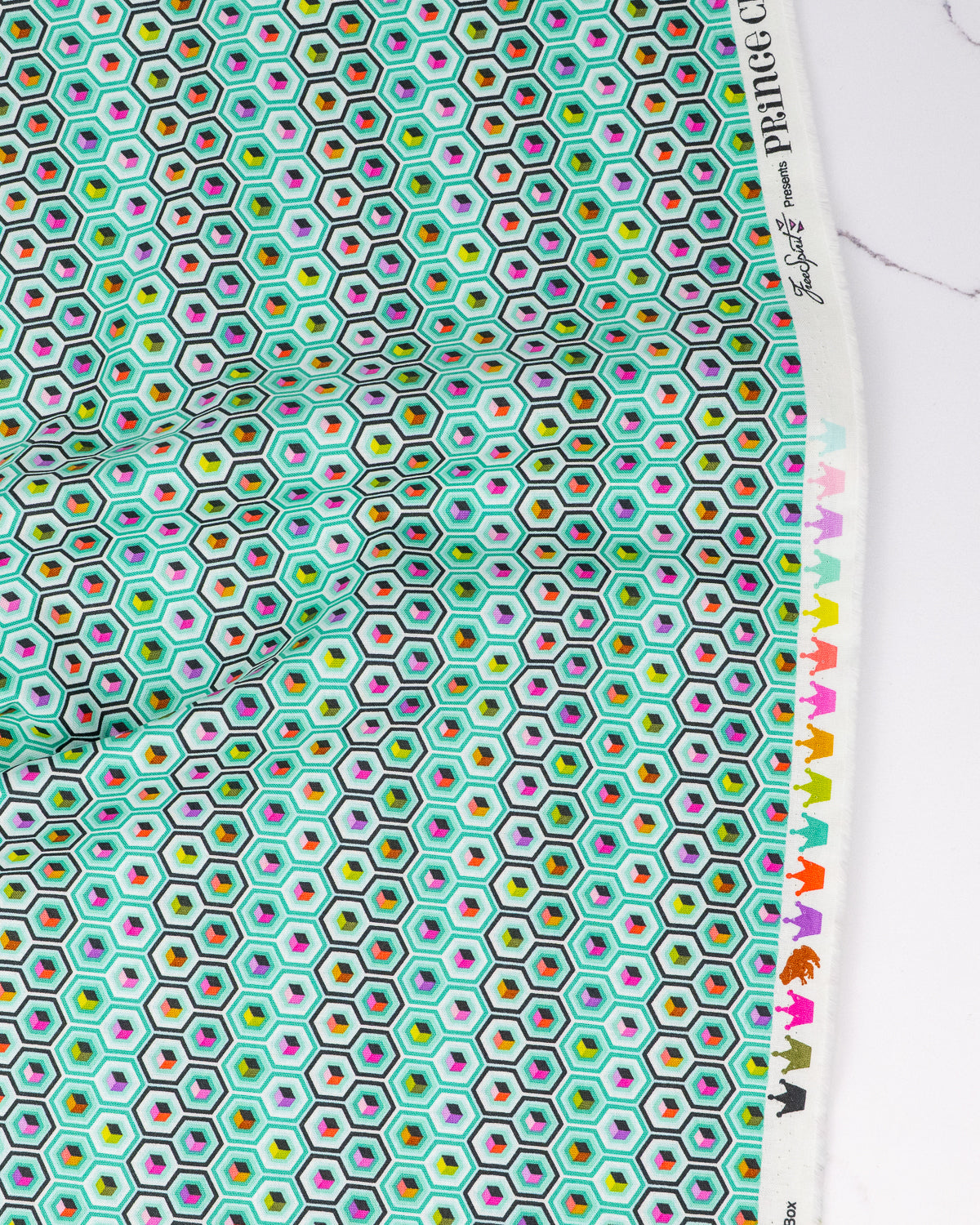 Hex Box - Prince Charming Déjà Vu by Tula Pink - Half Yard Fabric (Preorder)