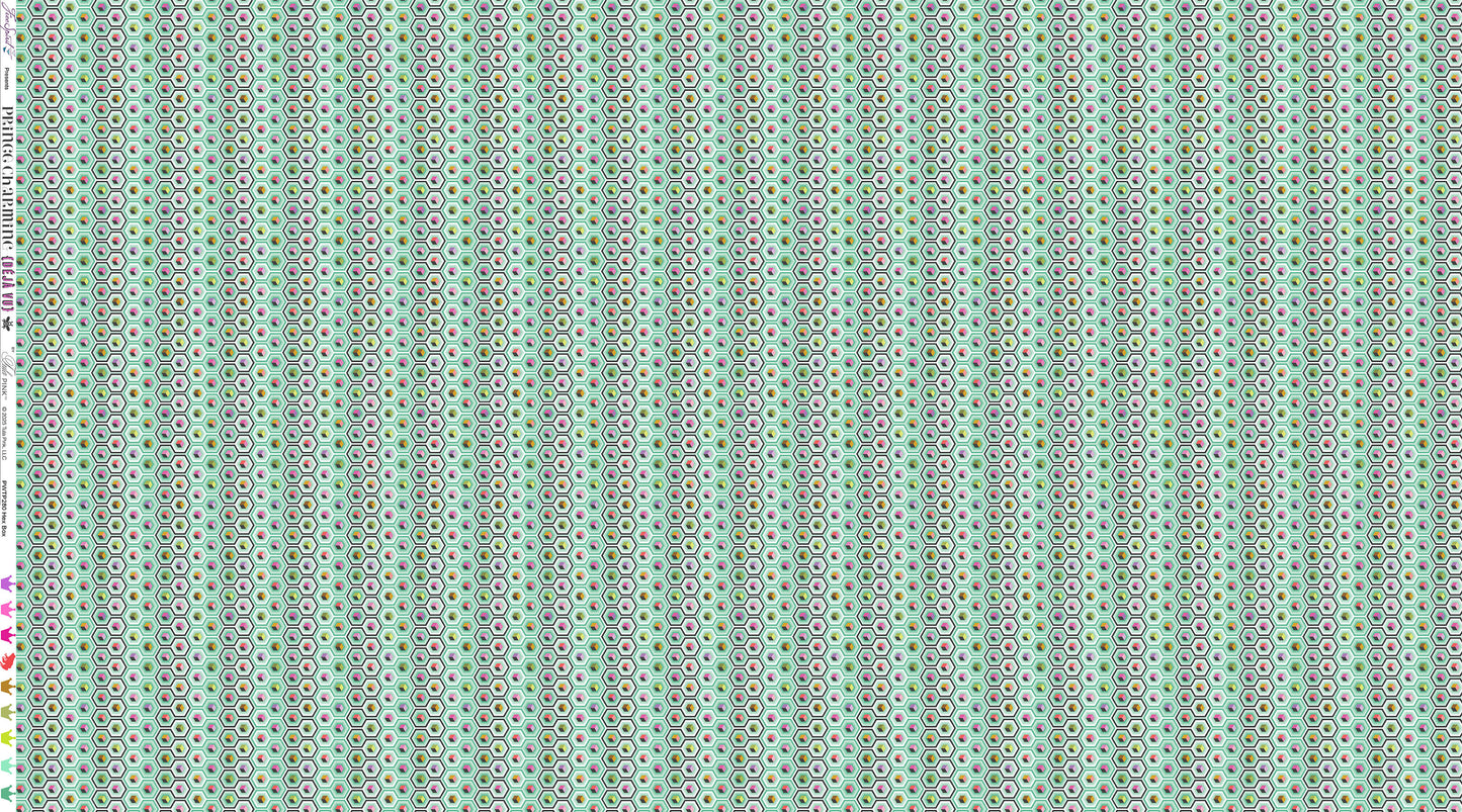 Hex Box - Prince Charming Déjà Vu by Tula Pink - Half Yard Fabric (Preorder)
