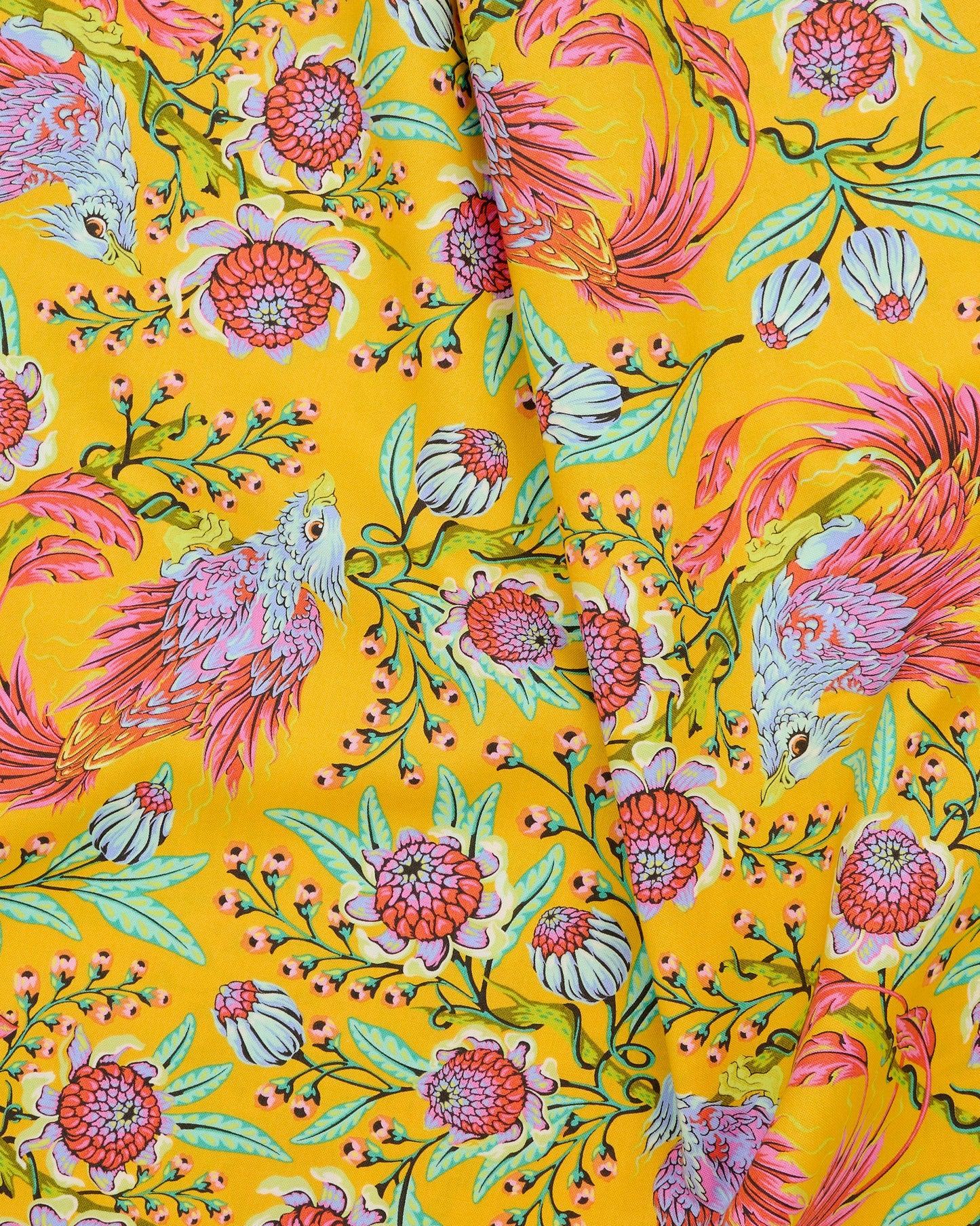 Hot Wings in Dandelion - Legendary by Tula Pink - Half Yard (Preorder)