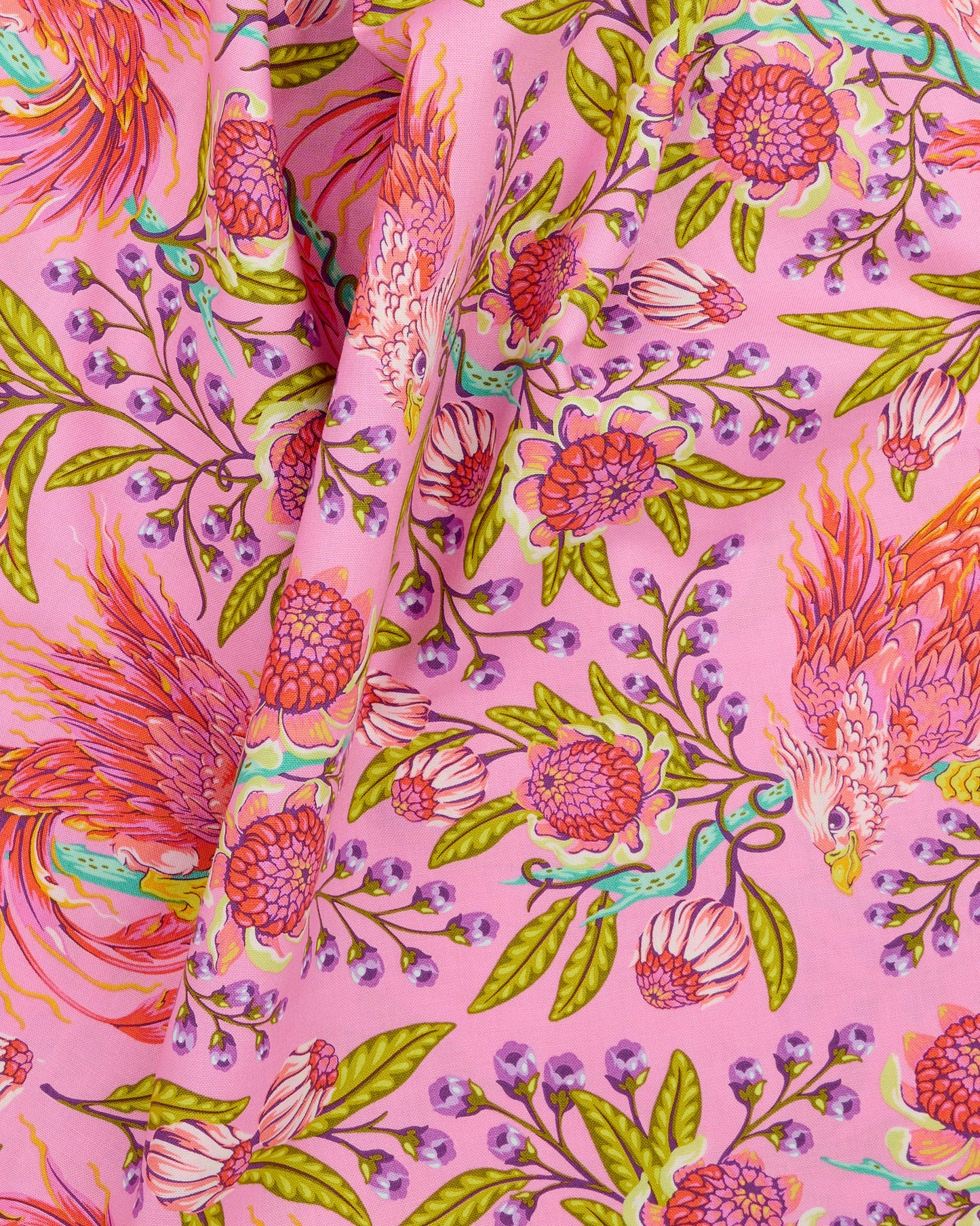 Hot Wings in Wild Orchid - Legendary by Tula Pink - Half Yard (Preorder)