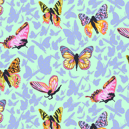 Fairy Godmother in Stardust quilting fabric, part of the Legendary fabric collection by Tula Pink (SKU: PWTP283.STARDUST)