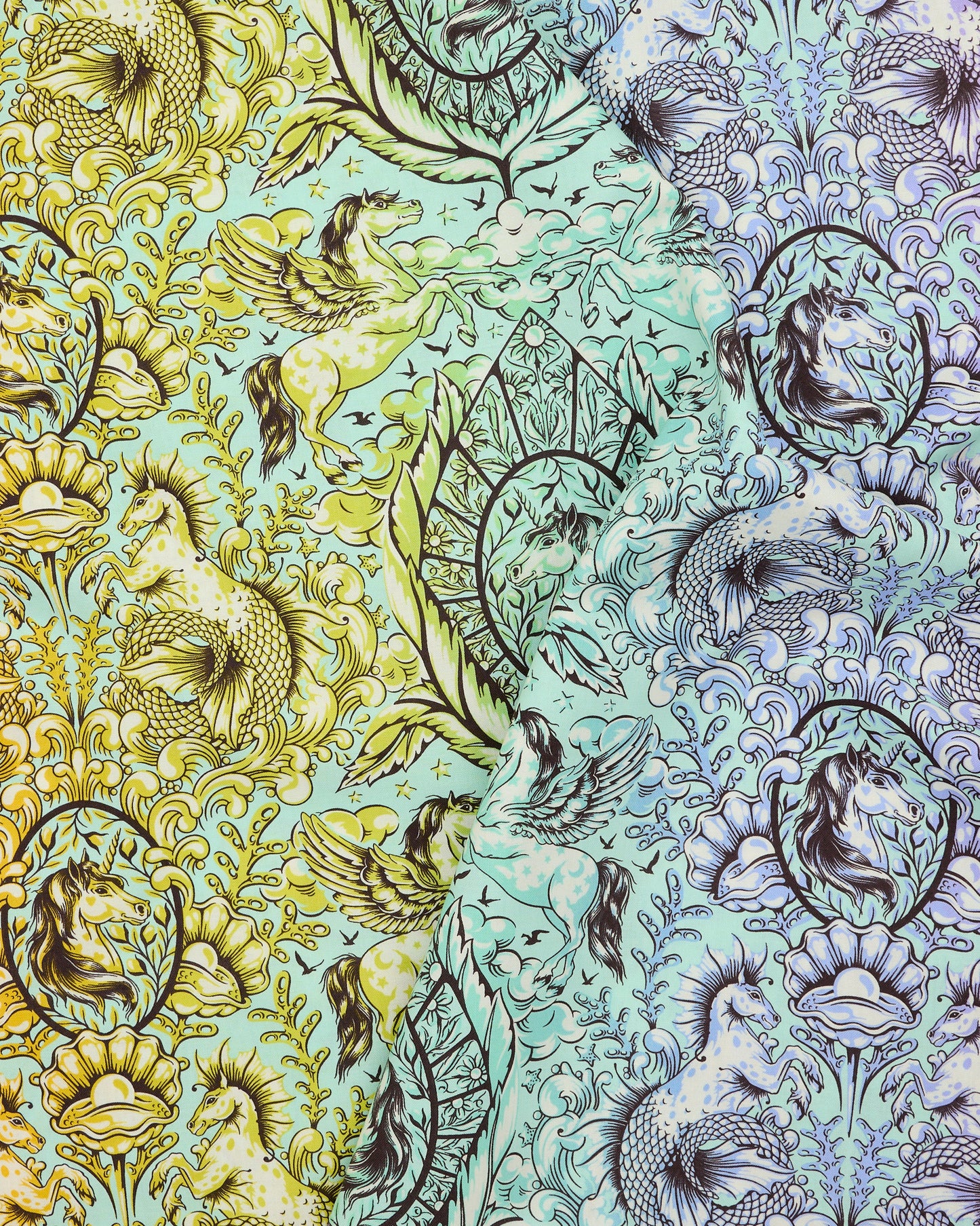 Pony Tales in Stardust - Legendary by Tula Pink - Half Yard (Preorder)