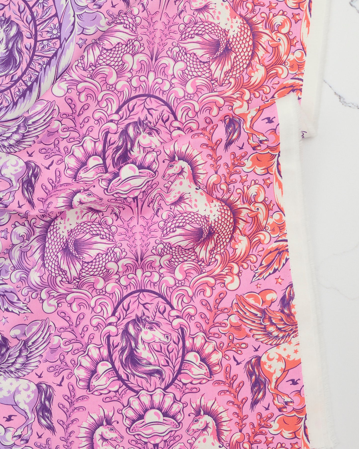 Pony Tales in Wild Orchid - Legendary by Tula Pink - Half Yard (Preorder)