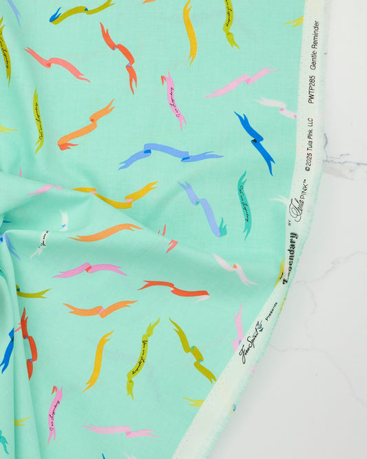 Gentle Reminder in Stardust - Legendary by Tula Pink - Half Yard (Preorder)