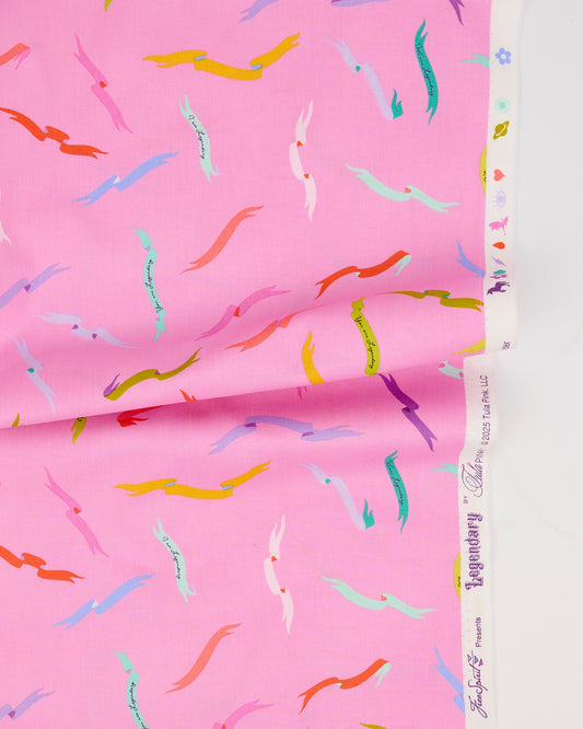 Gentle Reminder in Wild Orchid - Legendary by Tula Pink - Half Yard (Preorder)