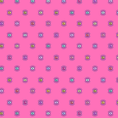 Visionary in Sugar Plum quilting fabric, part of the Legendary fabric collection by Tula Pink (SKU: PWTP287.SUGARPLUM)