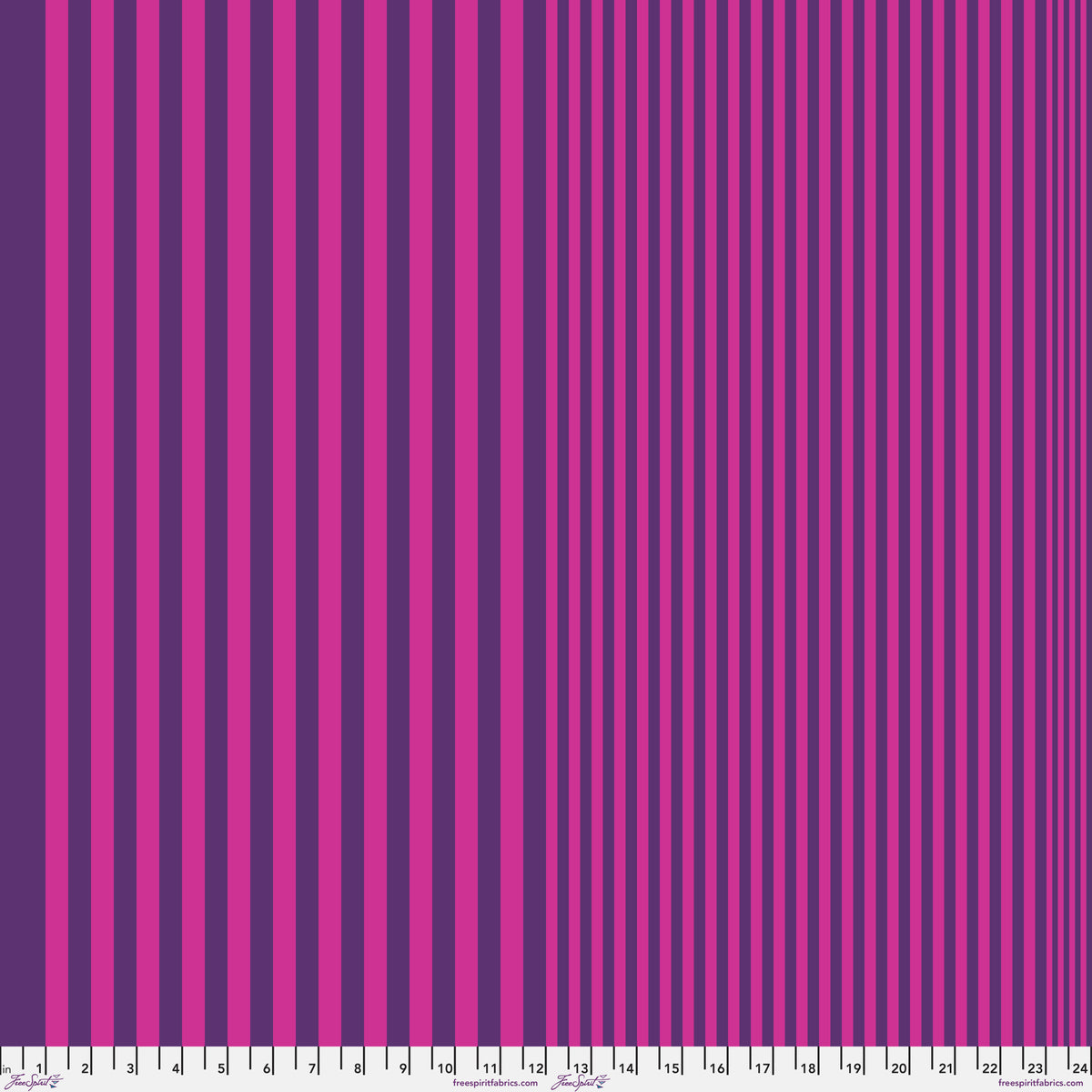Sticks in Plum Crazy - True Colors by Tula Pink - Half Yard (Preorder)