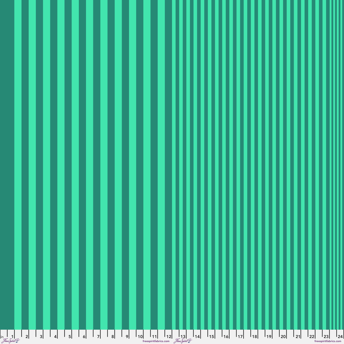 Sticks in Wintergreen - True Colors by Tula Pink - Half Yard (Preorder)