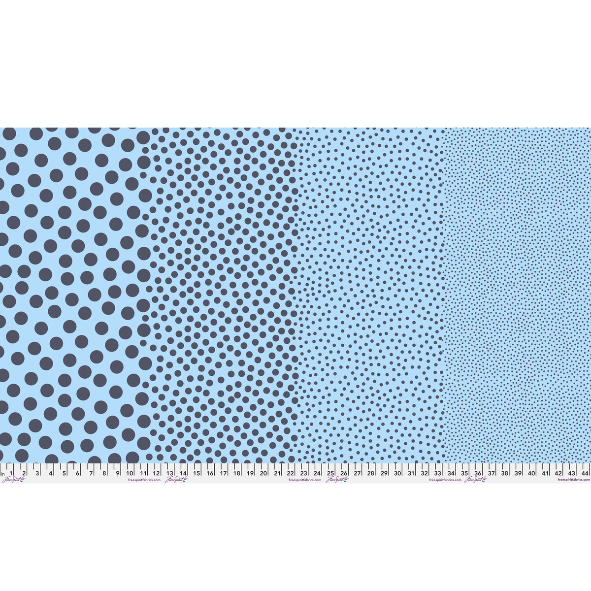 Stones in Denim - True Colors by Tula Pink - Half Yard (Preorder)