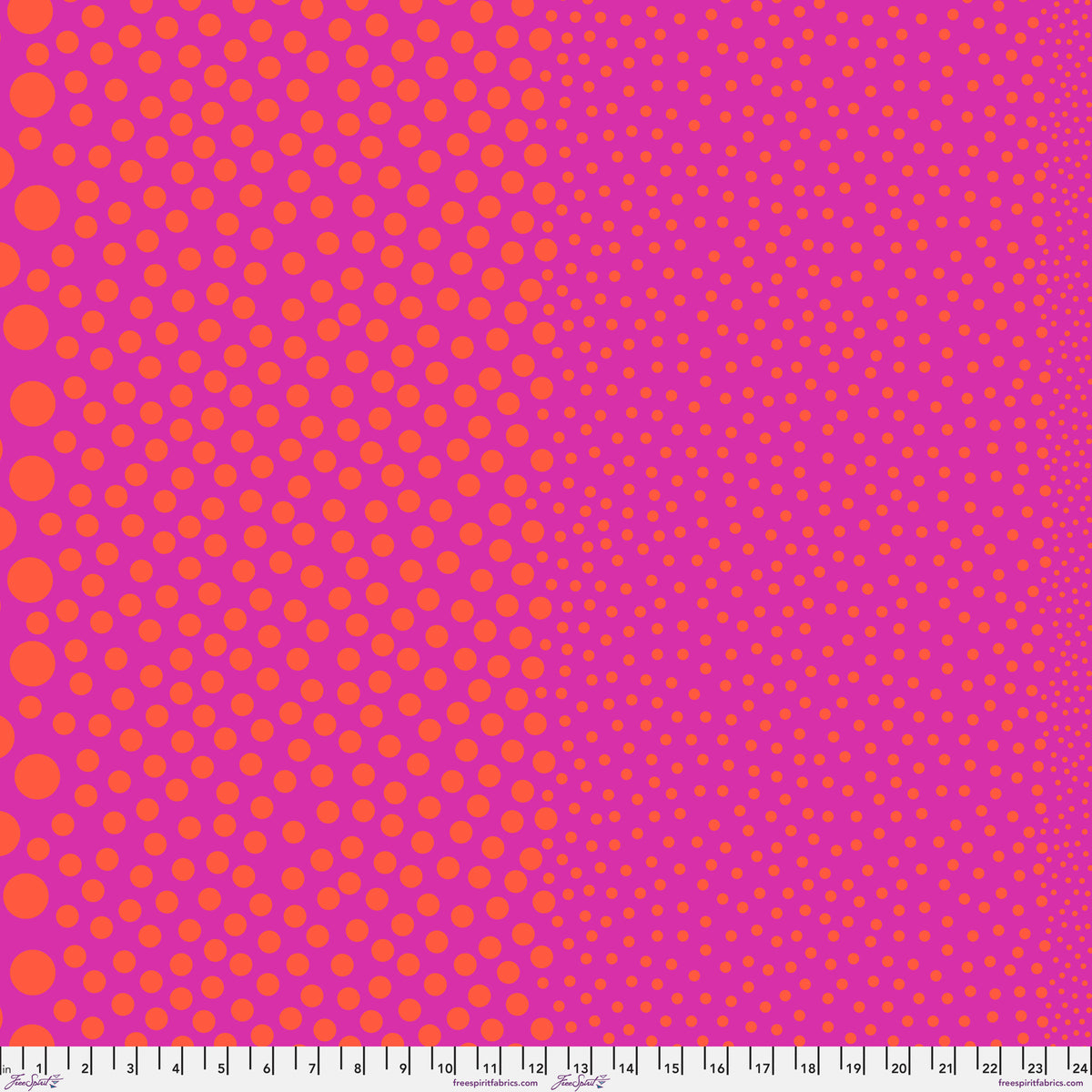 Stones in Pinkerberry - True Colors by Tula Pink - Half Yard (Preorder)