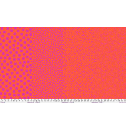 Stones in Tomato - True Colors by Tula Pink - Half Yard (Preorder)