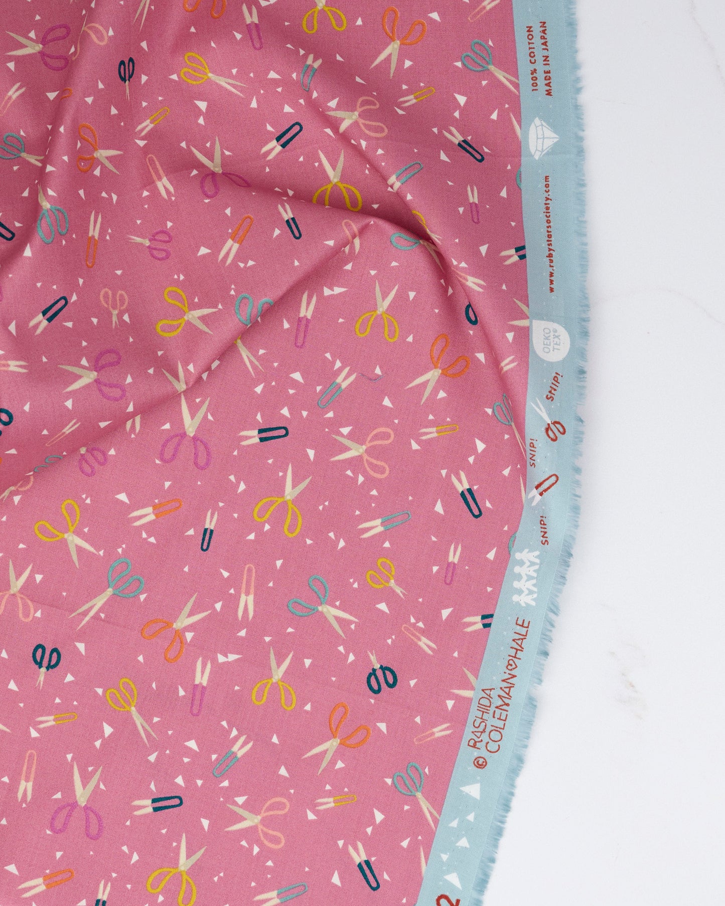 Snip Snip in Plum - Paper Cuts 2 by Rashida Coleman Hale - Half Yard Fabric (Preorder)